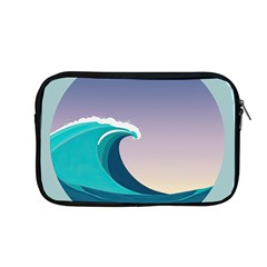 Tsunami Tidal Waves Wave Minimalist Ocean Sea Apple Macbook Pro 13  Zipper Case