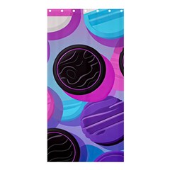 Cookies Chocolate Cookies Sweets Snacks Baked Goods Shower Curtain 36  X 72  (stall) 