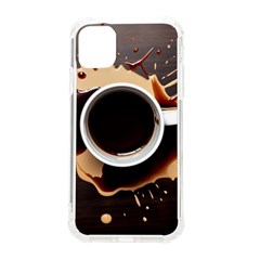 Coffee Cafe Espresso Drink Beverage Iphone 11 Tpu Uv Print Case by Ravend