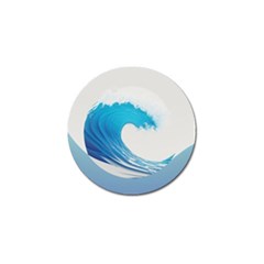 Wave Tsunami Tidal Wave Ocean Sea Water Golf Ball Marker (10 Pack)