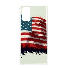 Patriotic Usa United States Flag Old Glory Samsung Galaxy Note 20 Tpu Uv Case