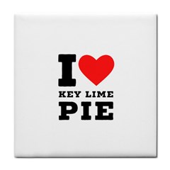 I Love Key Lime Pie Face Towel by ilovewhateva