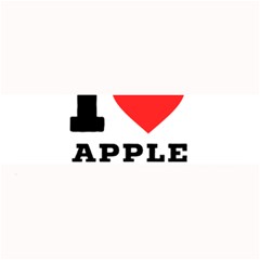 I Love Apple Crisp Large Bar Mat by ilovewhateva