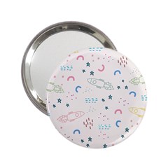 Spaceship Pattern Star 2 25  Handbag Mirrors by danenraven