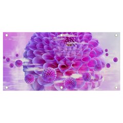 Dahlia Blossom Bloom Dahlias Fall Banner And Sign 4  X 2  by danenraven