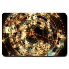 Science Fiction Background Fantasy Large Doormat by danenraven