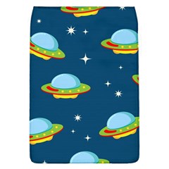 Seamless-pattern-ufo-with-star-space-galaxy-background Removable Flap Cover (l) by Salman4z
