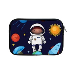 Boy-spaceman-space-rocket-ufo-planets-stars Apple Ipad Mini Zipper Cases by Salman4z