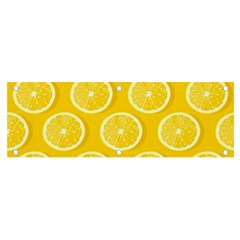 Lemon-fruits-slice-seamless-pattern Banner And Sign 6  X 2  by Salman4z