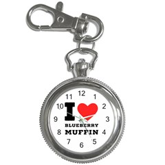 I Love Blueberry Muffin Key Chain Watches by ilovewhateva