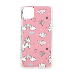 Cute-unicorn-seamless-pattern Iphone 11 Pro Max 6 5 Inch Tpu Uv Print Case by Salman4z