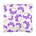 Purple-owl-pattern-background Standard Cushion Case (One Side)