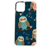 Seamless-pattern-owls-dreaming iPhone 12 Pro max TPU UV Print Case Front