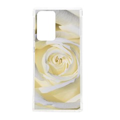 White Roses Flowers Plant Romance Blossom Bloom Nature Flora Petals Samsung Galaxy Note 20 Ultra Tpu Uv Case by pakminggu