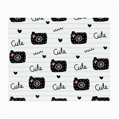 Cute Cameras Doodles Hand Drawn Small Glasses Cloth by pakminggu