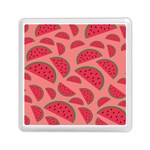 Watermelon Red Food Fruit Healthy Summer Fresh Memory Card Reader (Square)