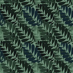 Background Pattern Leaves Texture Design Wallpaper Play Mat (square) by pakminggu