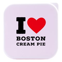 I Love Boston Cream Pie Stacked Food Storage Container by ilovewhateva