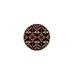 Vector Illustration Of Ukrainian Folk Seamless Pattern Ethnic Ornament Border Element Traditional 1  Mini Buttons