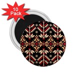 Vector Illustration Of Ukrainian Folk Seamless Pattern Ethnic Ornament Border Element Traditional 2.25  Magnets (10 pack) 