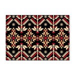 Vector Illustration Of Ukrainian Folk Seamless Pattern Ethnic Ornament Border Element Traditional Sticker A4 (100 pack)