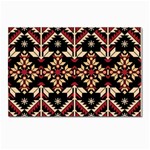 Vector Illustration Of Ukrainian Folk Seamless Pattern Ethnic Ornament Border Element Traditional Postcards 5  x 7  (Pkg of 10)