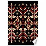 Vector Illustration Of Ukrainian Folk Seamless Pattern Ethnic Ornament Border Element Traditional Canvas 24  x 36 