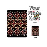 Vector Illustration Of Ukrainian Folk Seamless Pattern Ethnic Ornament Border Element Traditional Playing Cards 54 Designs (Mini)