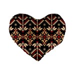 Vector Illustration Of Ukrainian Folk Seamless Pattern Ethnic Ornament Border Element Traditional Standard 16  Premium Flano Heart Shape Cushions