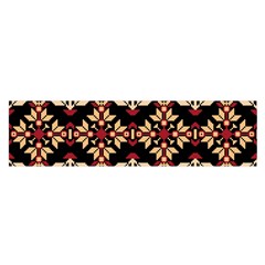 Vector Illustration Of Ukrainian Folk Seamless Pattern Ethnic Ornament Border Element Traditional Oblong Satin Scarf (16  X 60 ) by pakminggu