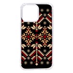 Vector Illustration Of Ukrainian Folk Seamless Pattern Ethnic Ornament Border Element Traditional iPhone 14 Pro Max TPU UV Print Case