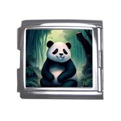 Animal Panda Forest Tree Natural Mega Link Italian Charm (18mm)