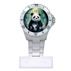 Animal Panda Forest Tree Natural Plastic Nurses Watch