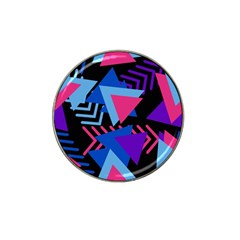 Memphis Pattern Geometric Abstract Hat Clip Ball Marker (4 Pack) by danenraven