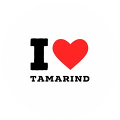 I Love Tamarind Wooden Puzzle Round by ilovewhateva