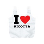 I love ricotta Full Print Recycle Bag (S)
