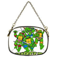 Teenage Mutant Ninja Turtles Chain Purse (two Sides)