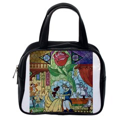 Beauty Stained Glass Classic Handbag (one Side) by Mog4mog4