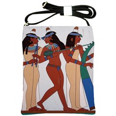 Egypt Fresco Mural Decoration Shoulder Sling Bag