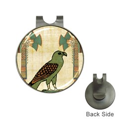 Egyptian Paper Papyrus Bird Hat Clips With Golf Markers