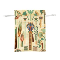 Egyptian Paper Papyrus Hieroglyphs Lightweight Drawstring Pouch (m) by Mog4mog4
