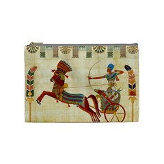 Egyptian Tutunkhamun Pharaoh Design Cosmetic Bag (medium) by Mog4mog4