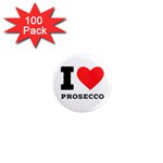 I love prosecco 1  Mini Magnets (100 pack) 