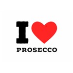 I love prosecco Premium Plush Fleece Blanket (Extra Small)