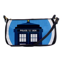 Doctor Who Tardis Shoulder Clutch Bag by Mog4mog4