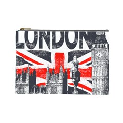 Big Ben City Of London Cosmetic Bag (large) by Mog4mog4