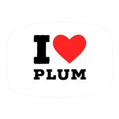 I Love Plum Mini Square Pill Box by ilovewhateva