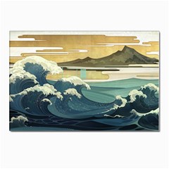 Sea Asia, Waves Japanese Art The Great Wave Off Kanagawa Postcards 5  X 7  (pkg Of 10) by Bakwanart