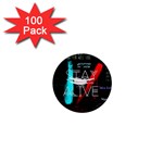 Stay Alive 1  Mini Magnets (100 pack) 