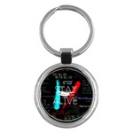 Stay Alive Key Chain (Round)